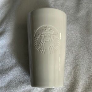 Starbucks White Ceramic Mug